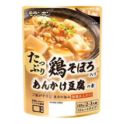 モランボン 鶏そぼろ入り あんかけ豆腐の素 18
