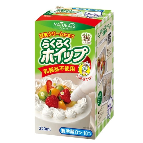 トーラク らくらくホイップ豆乳クリーム仕立て 22