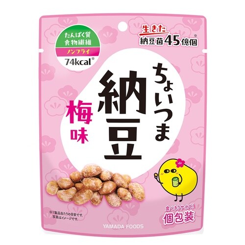 ヤマダフーズ ちょいつま納豆梅味 18g