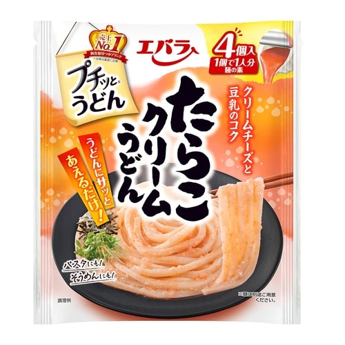 エバラ食品 プチッとうどん たらこクリームうどん