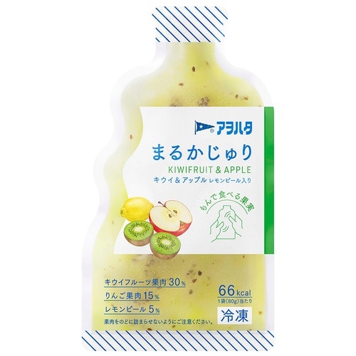 アヲハタ まるかじゅり キウイ&アップル レモンピ