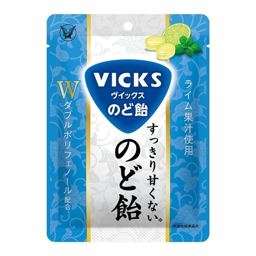 大正製薬 ヴイックスのど飴甘くない 70g