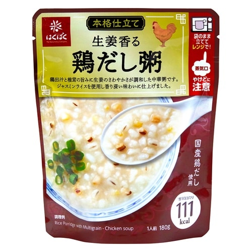はくばく 生姜香る鶏だし粥 180g