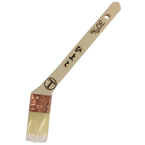 ひよこ銅巻筋違刷毛白毛30mm