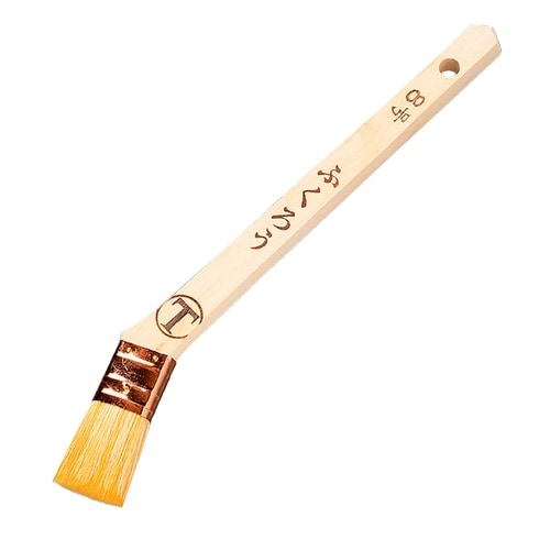 ふくろう銅巻筋違刷毛白毛8号(24mm)
