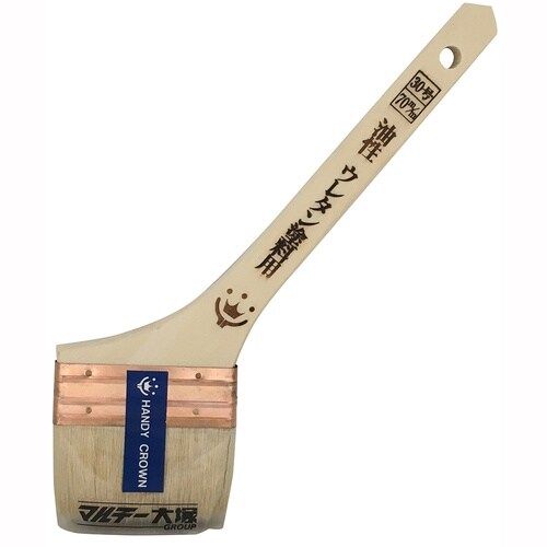 Prospec油性・ウレタン塗料刷毛金巻70mm