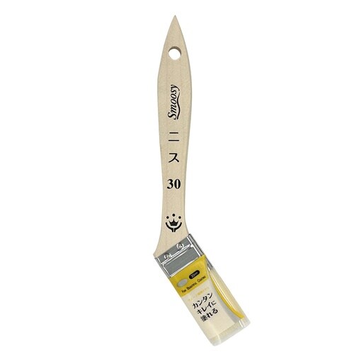 SmoosyS−Lineニス用刷毛30mm