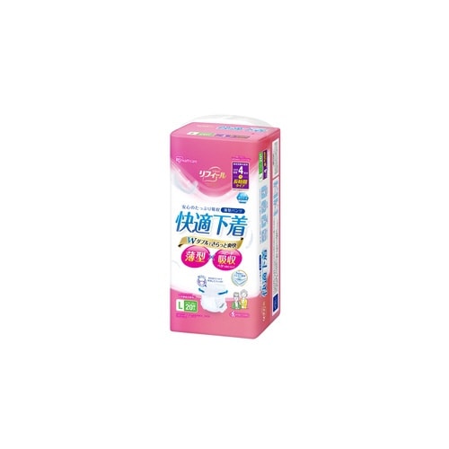 リフィール 快適下着 薄型パンツ L 20枚入