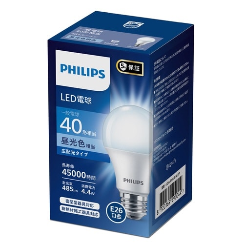 LED電球 E26 40W相当 昼光色