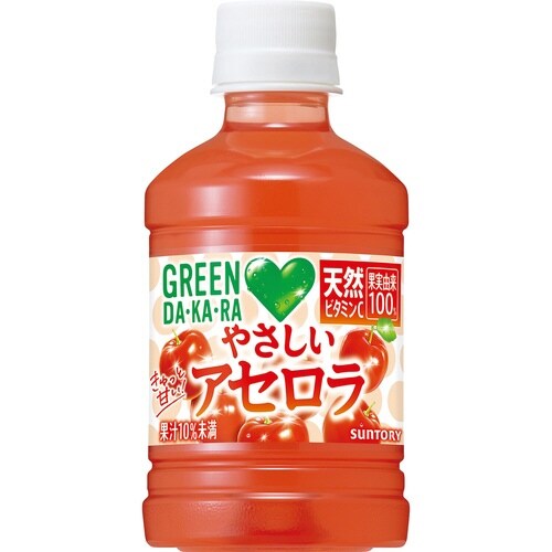 グリーンダカラやさしいアセロラ280ml24本