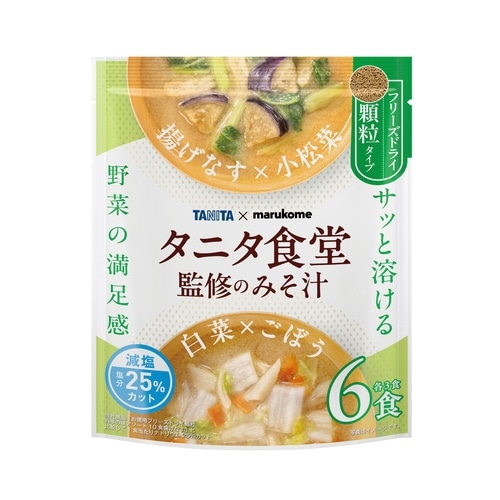 お徳用 FD顆粒みそ汁 タニタ食堂6食入×3