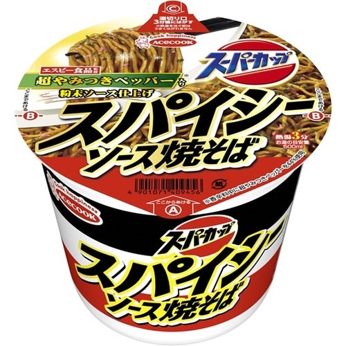スーパーカップ スパイシーソース焼そば 12個
