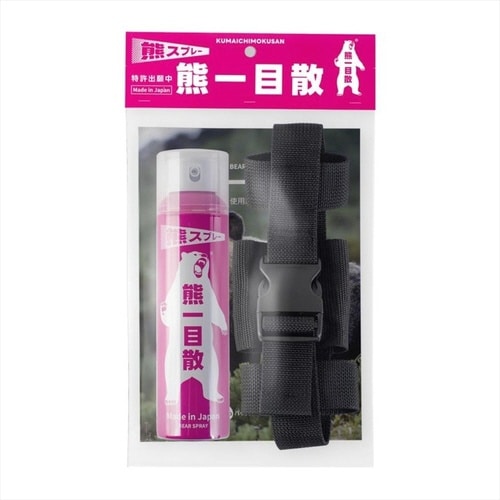 熊一目散 熊スプレー 280ml ホルダー付