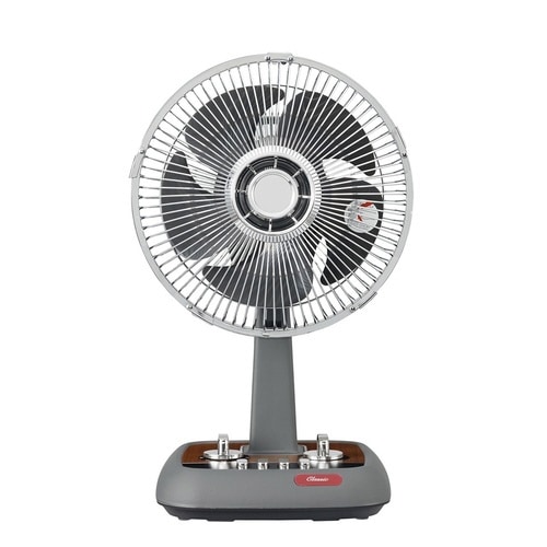 コイズミ ミニ扇風機 木目