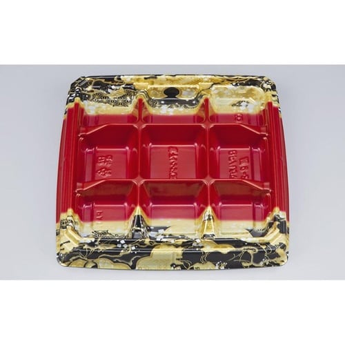 BFハカマ膳9−2 国風赤 本体(N)×8