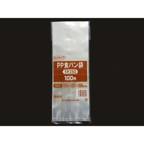 PP食パン袋エコタイプ 1斤250×40