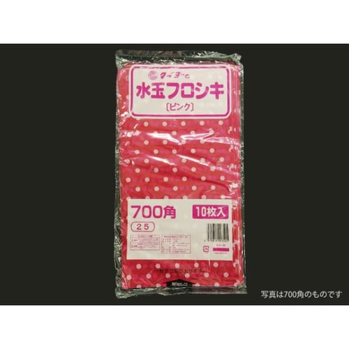 水玉フロシキ 750角 ピンク×100