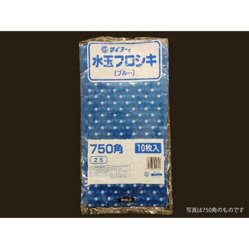 水玉フロシキ 900角 ブルー×50