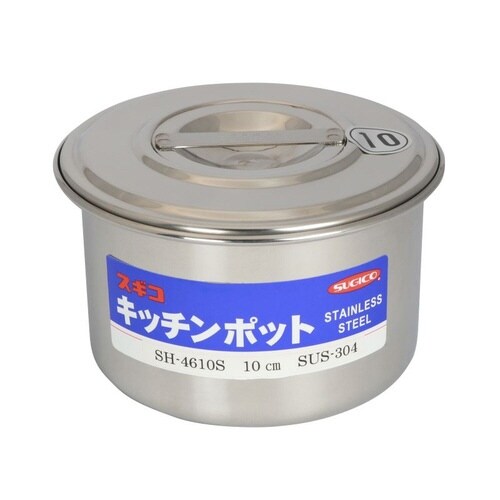 18−8浅型キッチンポット 2セット