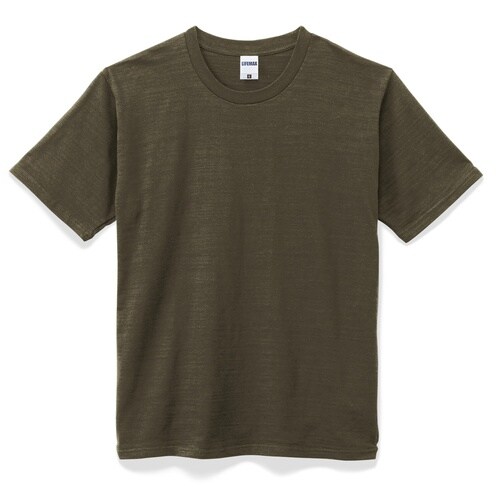スラブTシャツカーキ(マッチャ)S
