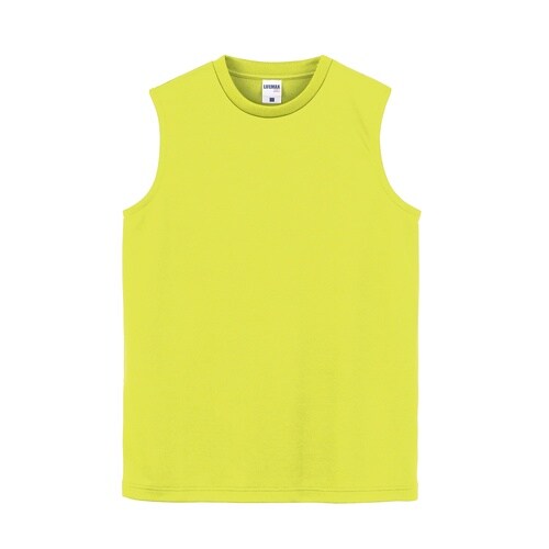 ノースリーブドライTシャツ ケイコウイエローM