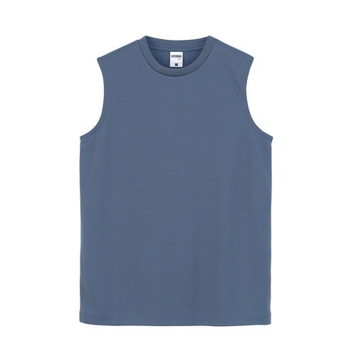 ノースリーブドライTシャツ アイアンネイビーL