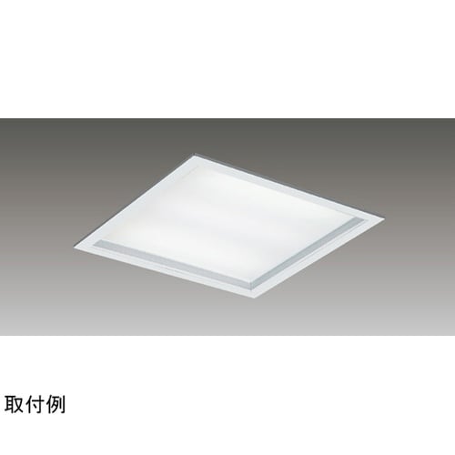 ベースライト□450深枠白WW色 LEK