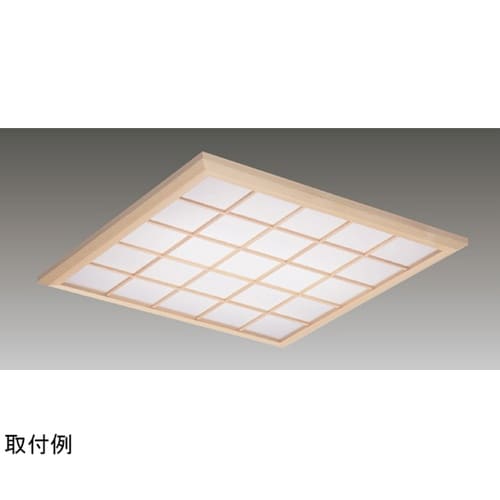 ベースライト□600和風格子N色 LEK