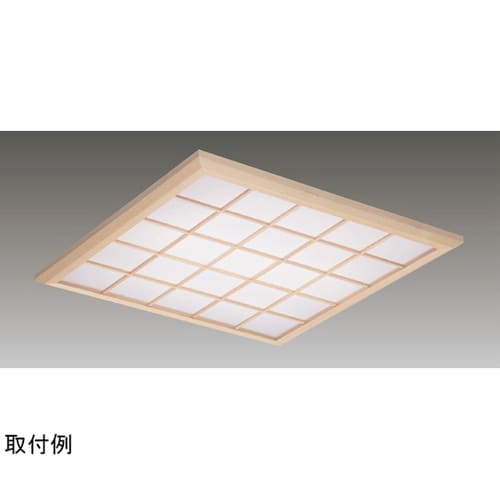 ベースライト□600和風格子WW LEK