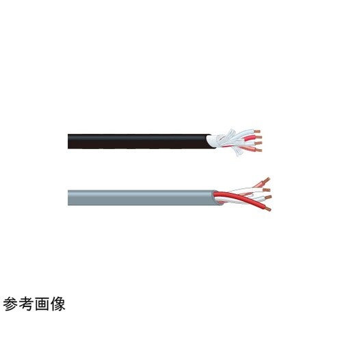 4心スピーカケーブル 灰 200m 4S