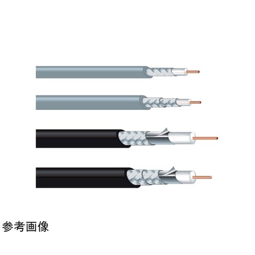 50Ω同軸ケーブル 黒 200m L−3