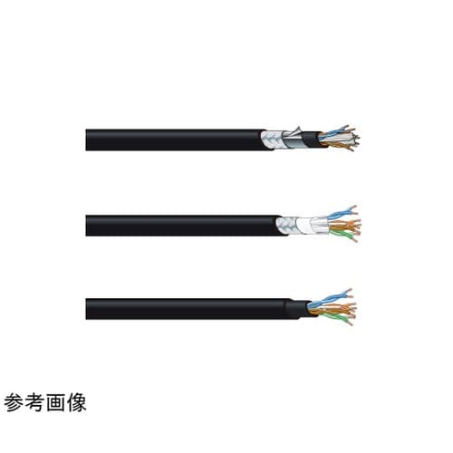 Cat6ALANケーブル 黒 100m