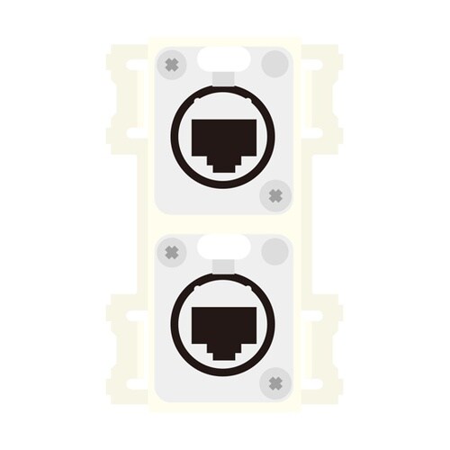 CPシリーズ 壁用AVコンセント RJ4