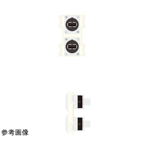 CPシリーズ 壁用AVコンセント USB