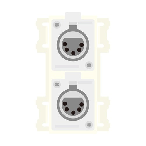 CPシリーズ 壁用AVコンセント XLR