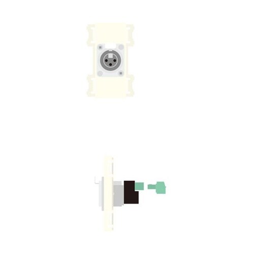 CPシリーズ 壁用AVコンセント XLR