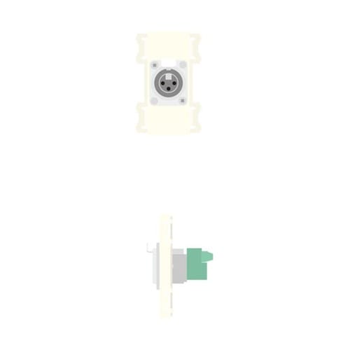 CPシリーズ 壁用AVコンセント XLR