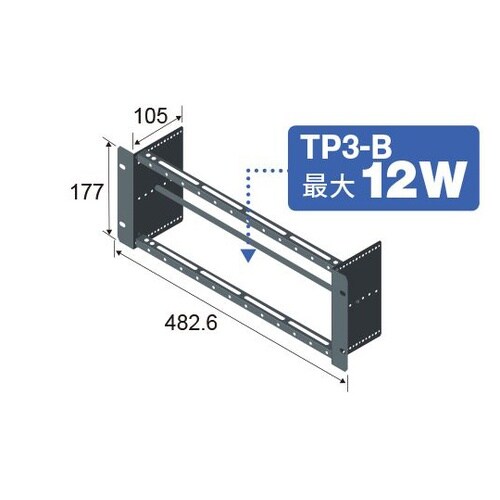 EIA用フレーム 4U CSW−4UF−