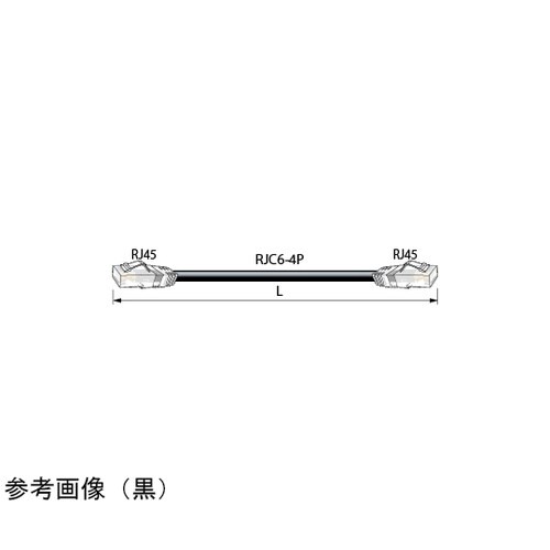LAN接続ケーブル 50m 黒 NC6−
