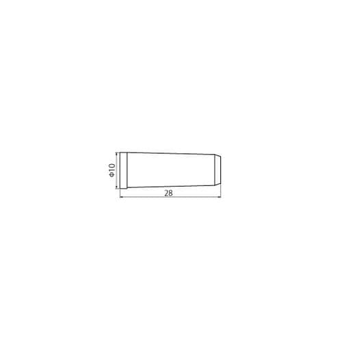 ケーブルブーツ ゴム(EPDM)製 灰