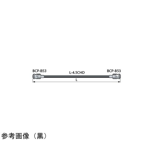 ビデオケーブル 黒 3m D4.5HDC