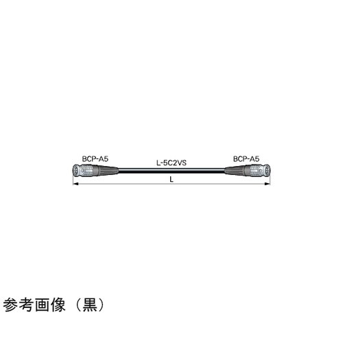 ビデオ用接続ケーブル 灰 0.5m D5