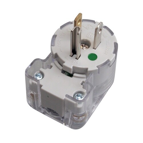 15A 125V 医用接地L形プラグ U