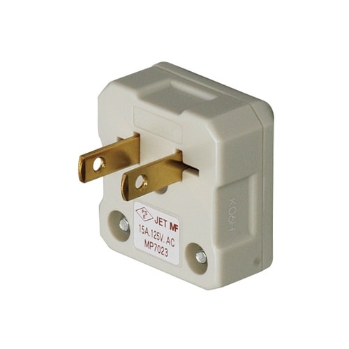 15A 125V L形プラグ(丸形コード