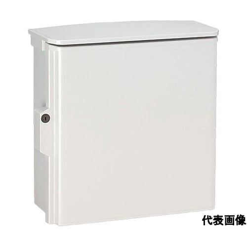 キー付耐候プラボックス(屋根・パッキン付