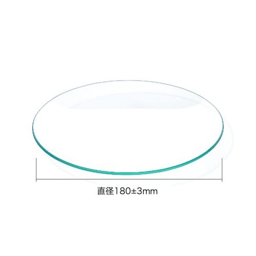 時計皿(無鉛ガラス) 10個入 Φ180