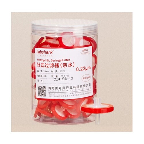 ディスポシリンジフィルタ PTFE 1箱