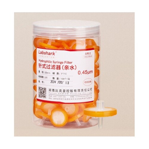 ディスポシリンジフィルタ PTFE 1箱