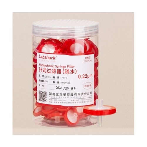 ディスポシリンジフィルタ PTFE 1箱