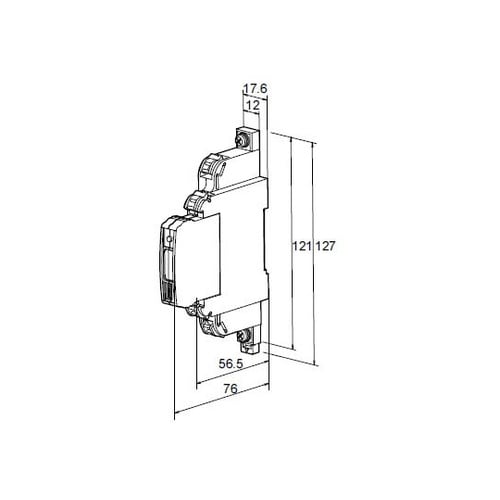 MLP−C48 2線式パルス信号用避雷器